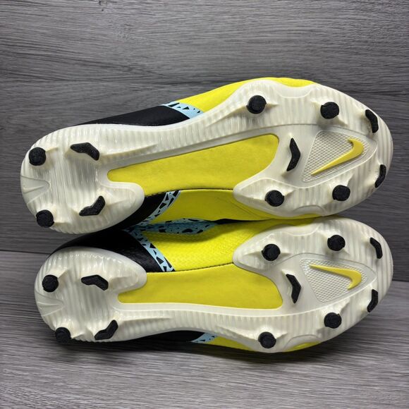Nike Soccer Cleats Phantom GT2 Club MG Glacier Ice Yellow Strike Youth Size 4 - Picture 7 of 12
